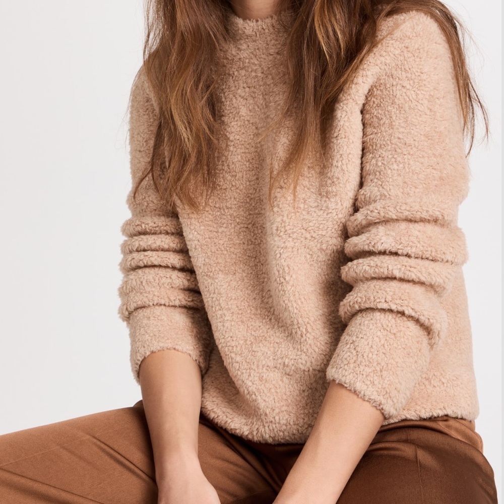 VINCE Teddy Raglan merino wool sweater nwot